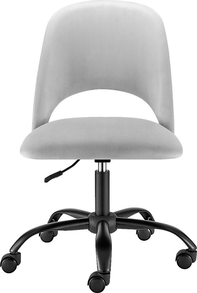 Hardesty Gray Office Chair - Thumbnail - Image 1