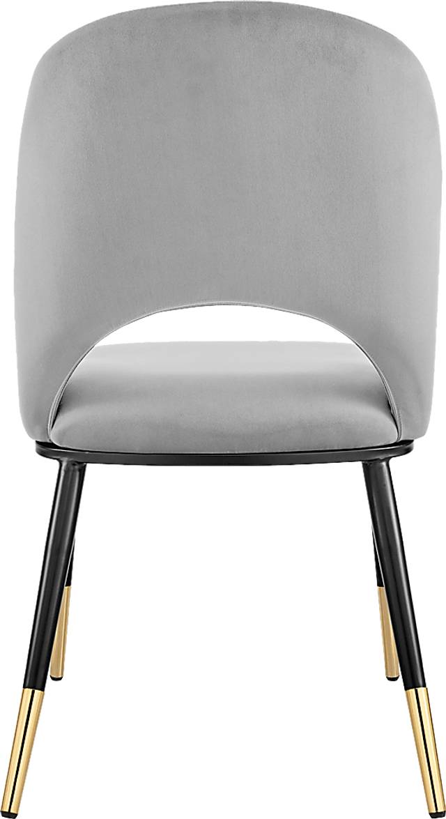 Hardesty Gray Side Chair, Set of 2 - Thumbnail - Image 5