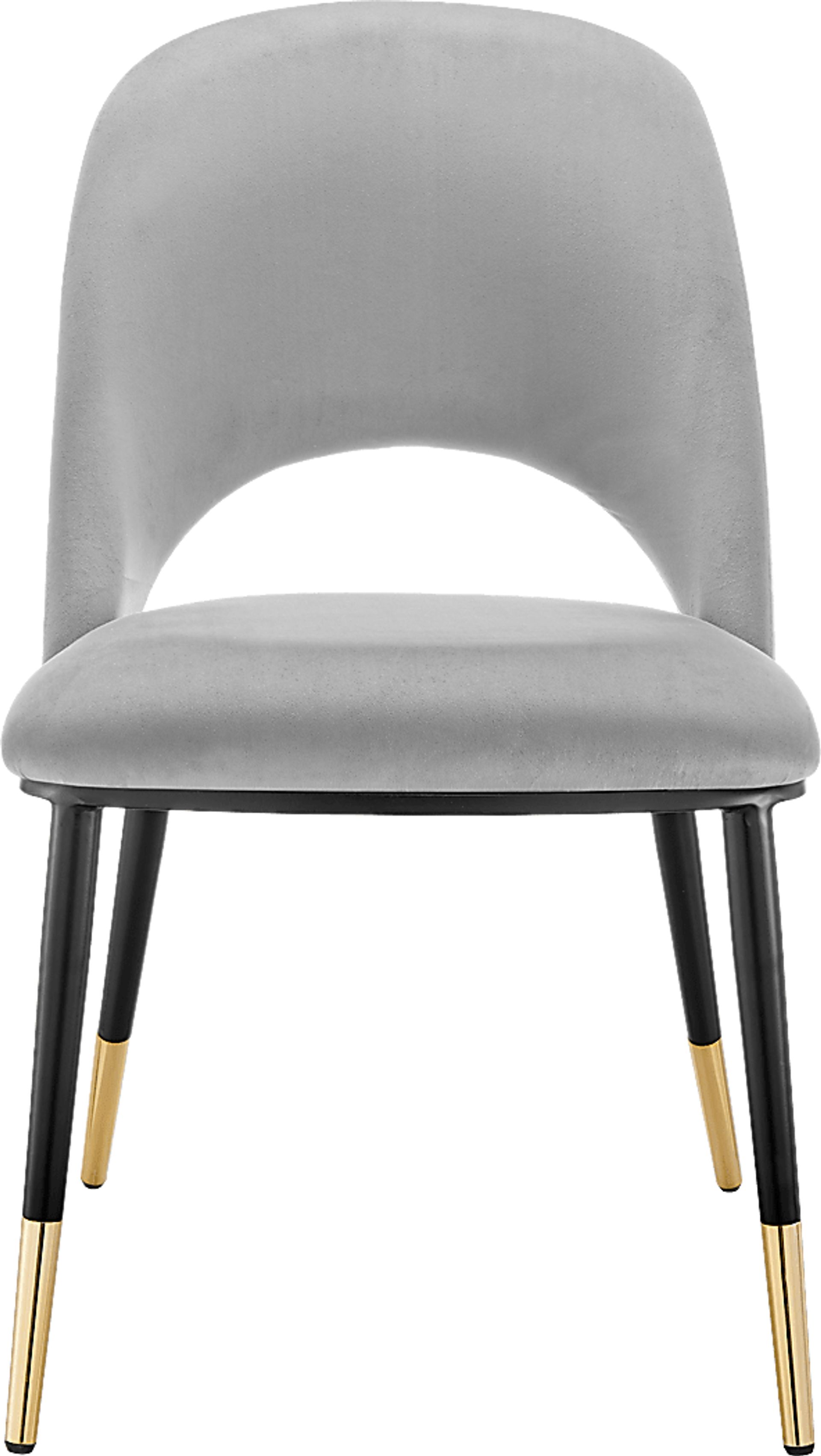 Hardesty Gray Side Chair, Set of 2 - Image 1