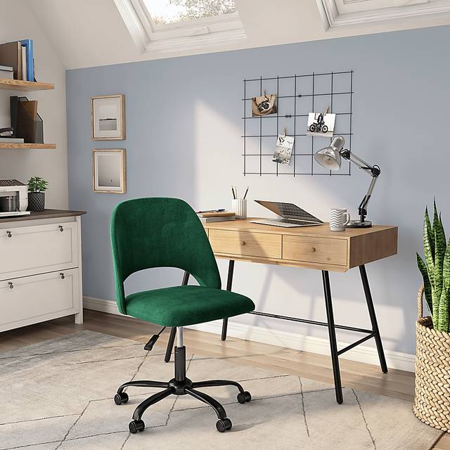 Hardesty Green Office Chair - Thumbnail - Image 2