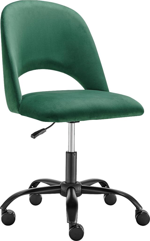 Hardesty Green Office Chair - Thumbnail - Image 3