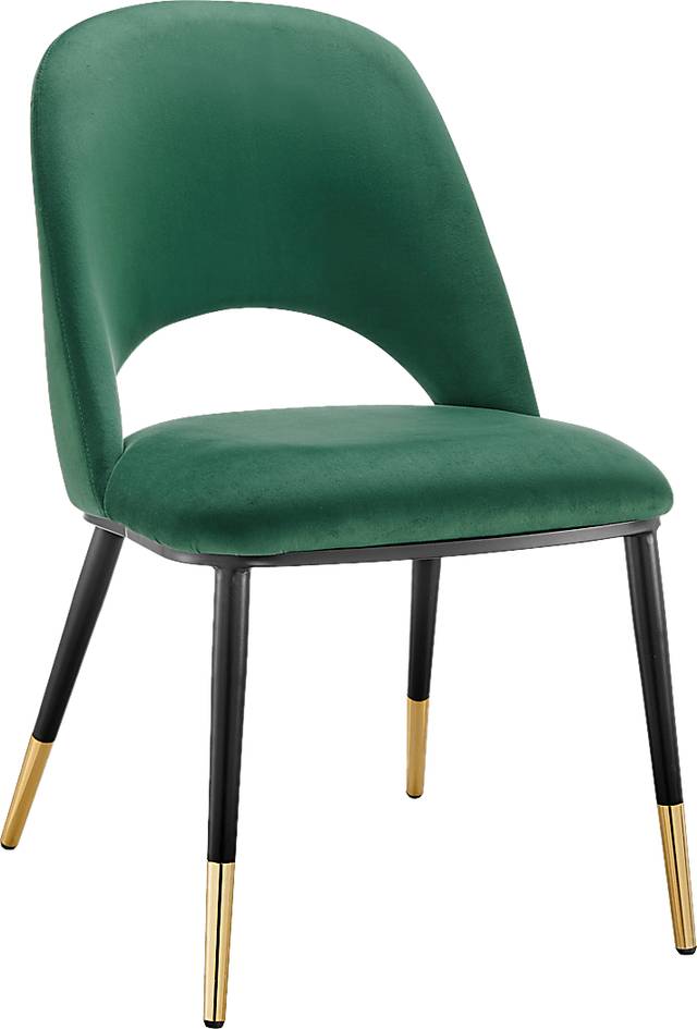 Hardesty Green Side Chair, Set of 2 - Thumbnail - Image 3