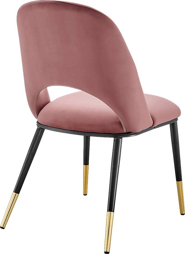 Hardesty Pink Side Chair, Set of 2 - Thumbnail - Image 4