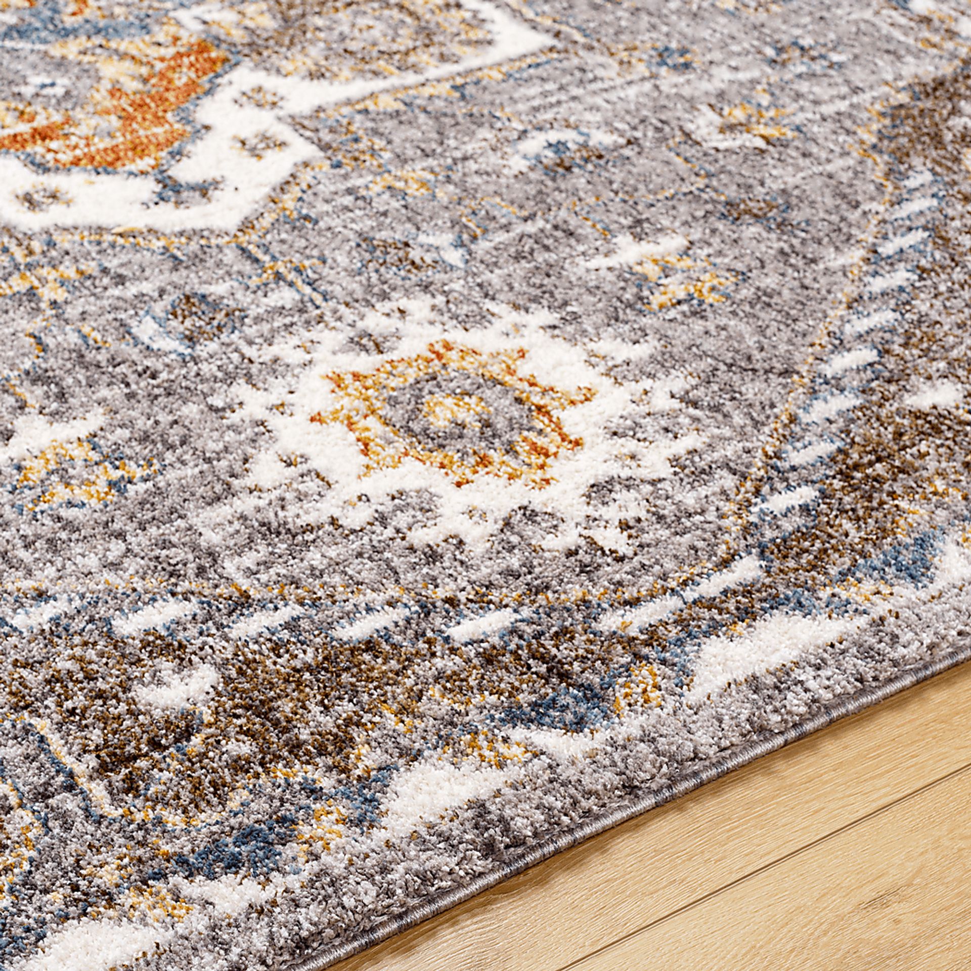Hardheer Beige 5'3 x 7' Area Rug - Image 5