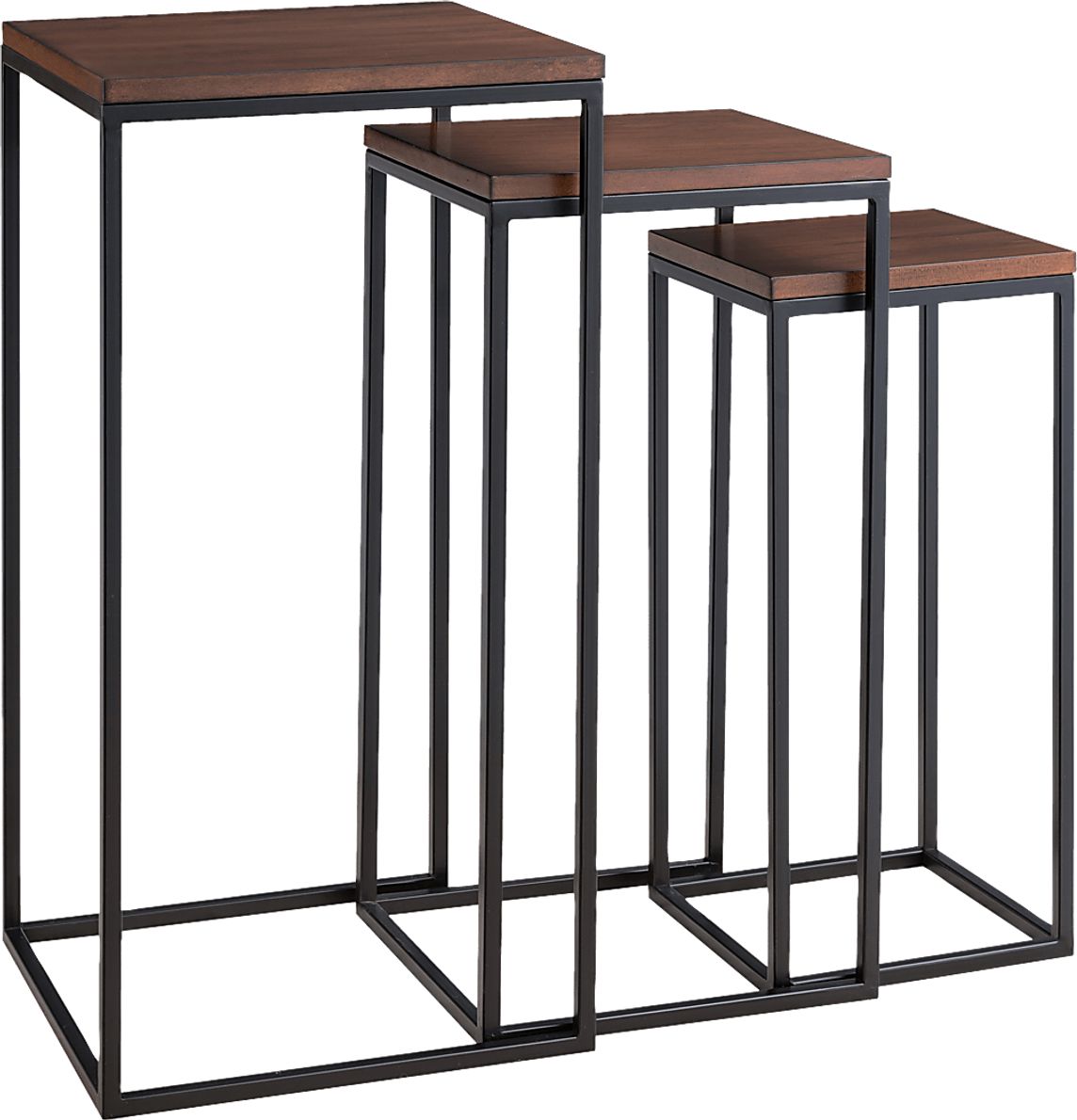 Hardouin Espresso Nesting Tables, Set of 3 Rooms To Go