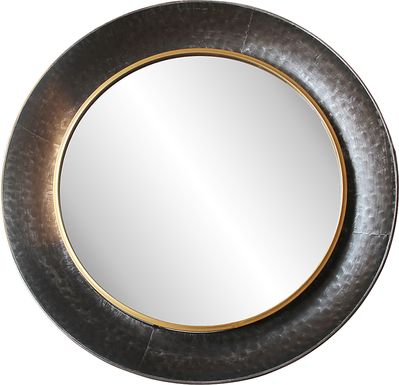 Hardwrick Gray Mirror