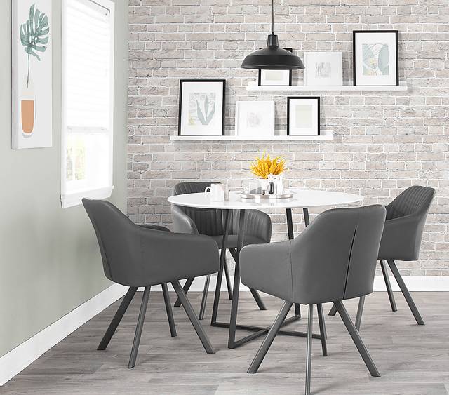 Hardwyck Charcoal Accent Chair, Set of 2 - Thumbnail - Image 9