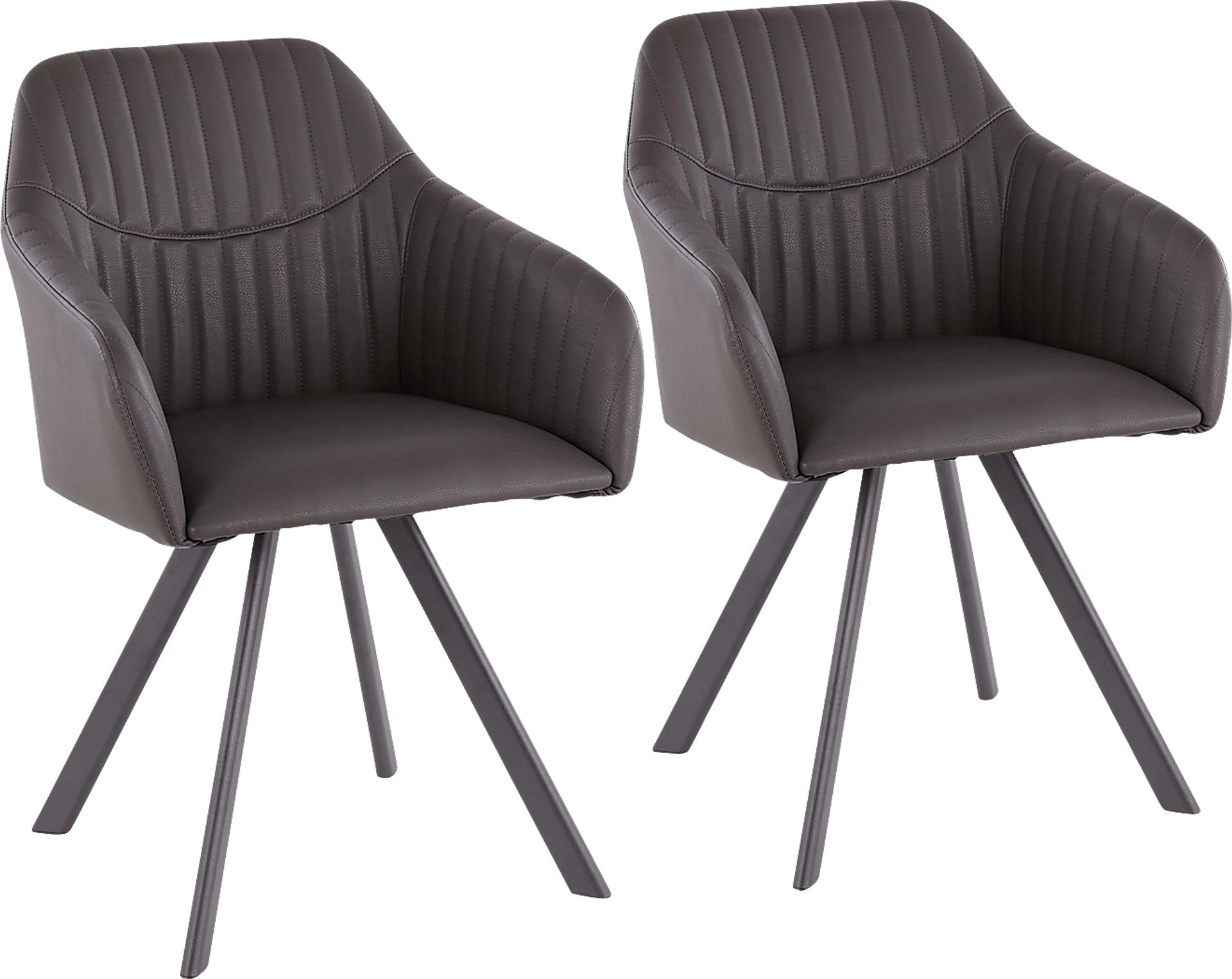Hardwyck Charcoal Accent Chair, Set of 2 - Image 1
