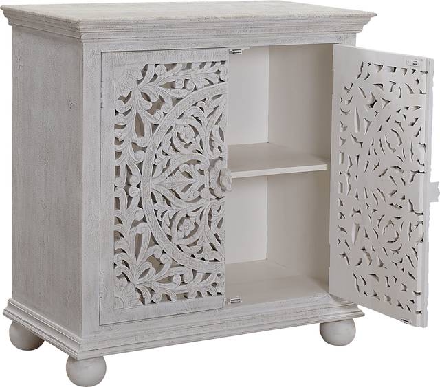 Hardwyck White Accent Cabinet - Thumbnail - Image 3
