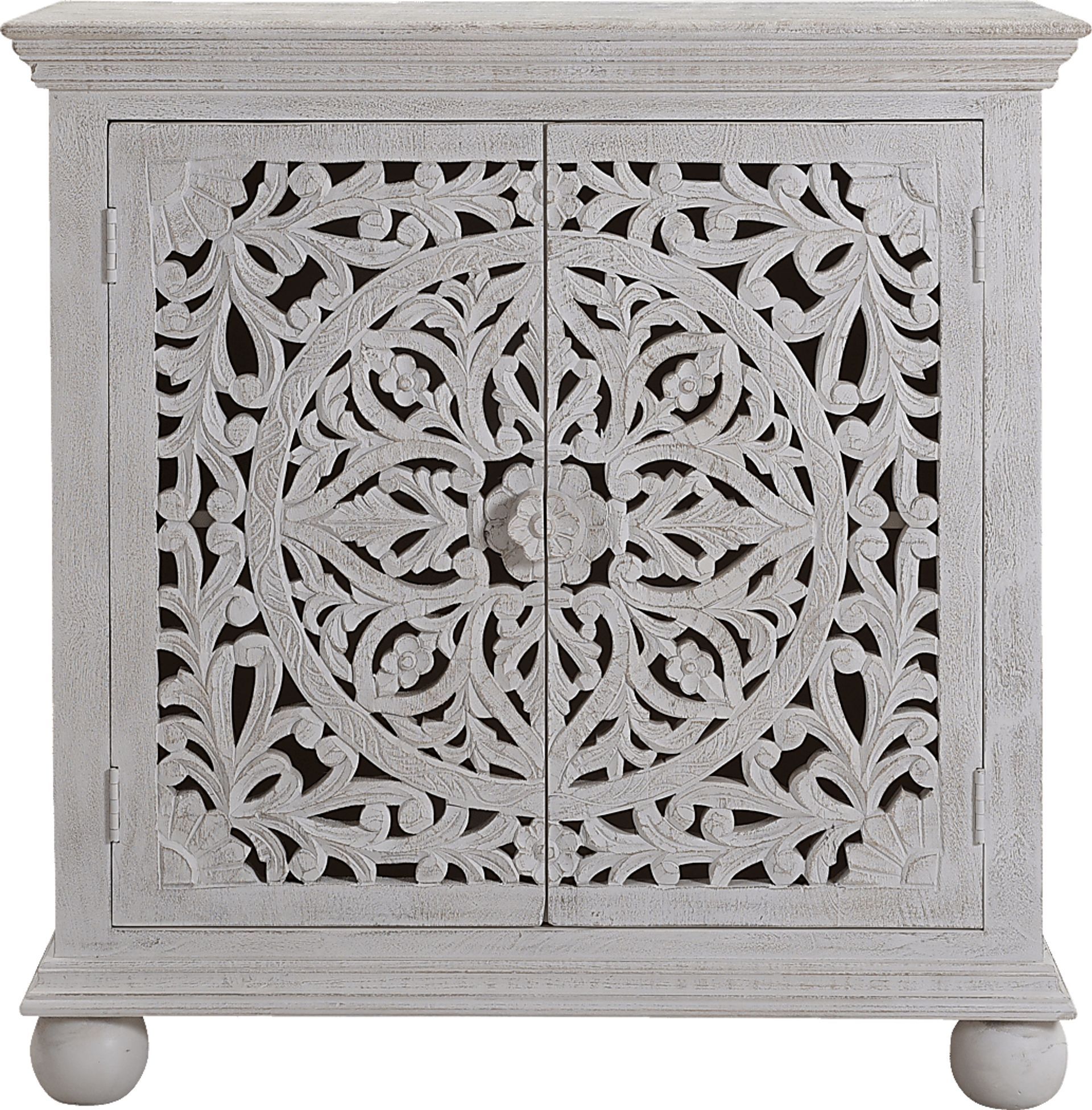 Hardwyck White Accent Cabinet - Image 4