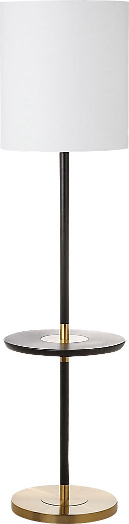 Hardyke Grove Black Floor Lamp