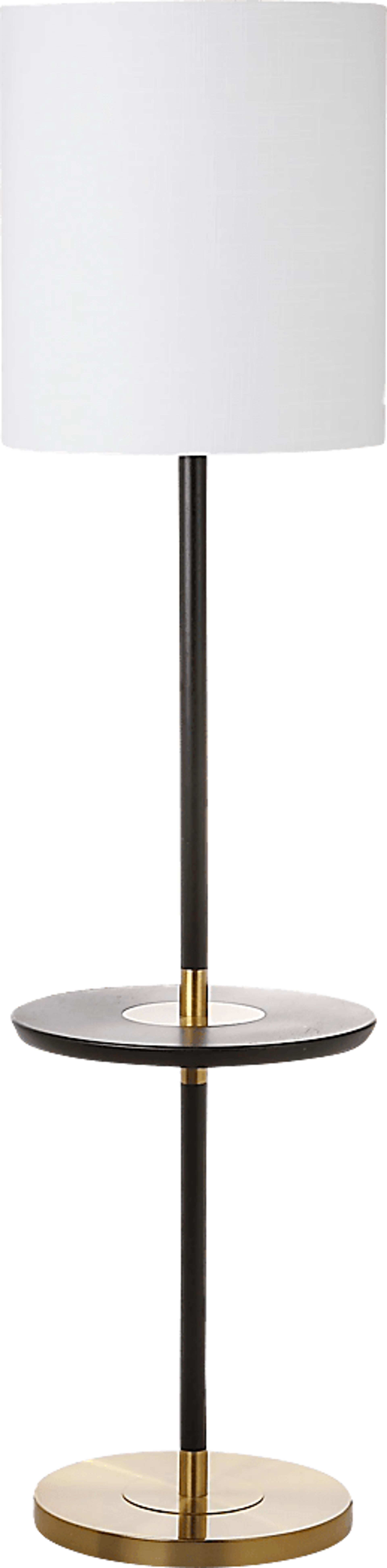 Hardyke Grove Black Floor Lamp - Image 1