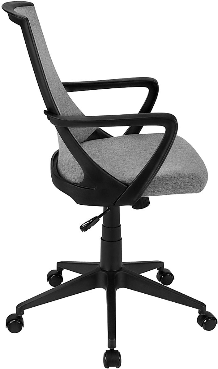 Harelson Dark Gray Office Chair Rooms To Go