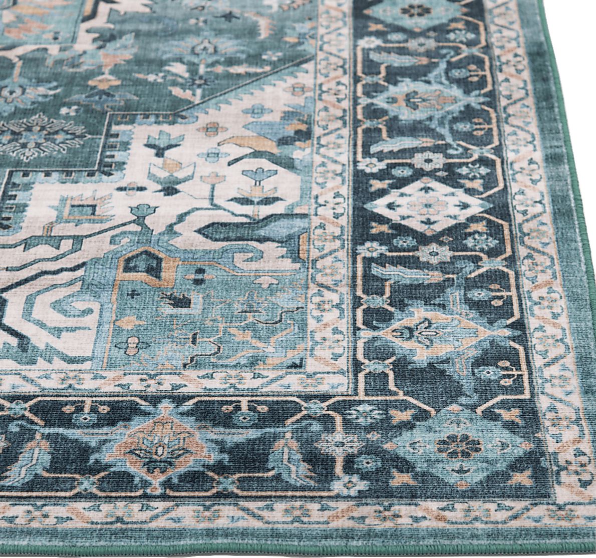 Hargis Blue 5' x 7' Rug