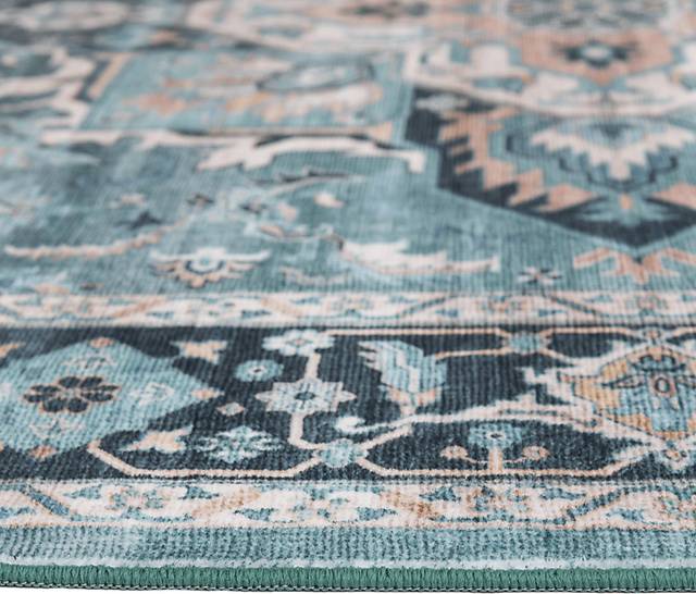 Hargis Blue 5' x 7' Rug - Thumbnail - Image 4