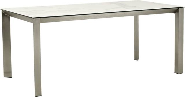 Hargrove Gray Rectangle Dining Table - Thumbnail - Image 1
