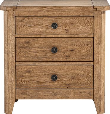 Hargrove Light Oak Nightstand