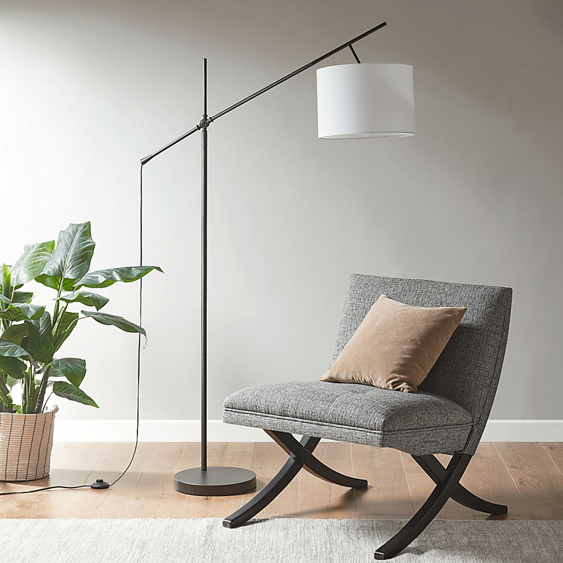 Harich Way Bronze Floor Lamp - Image 2