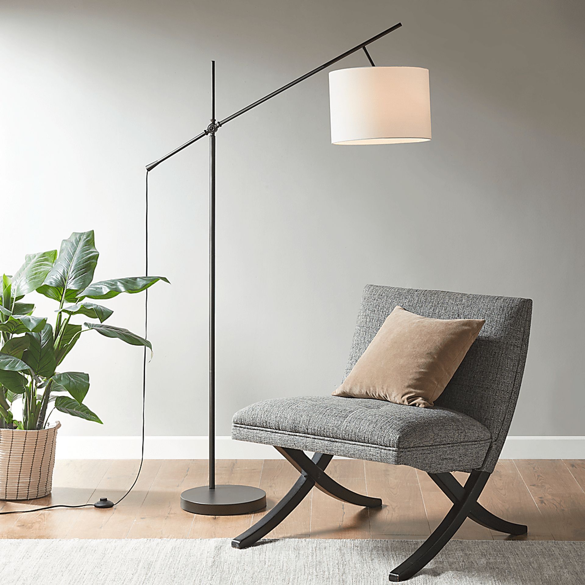 Harich Way Bronze Floor Lamp - Image 8
