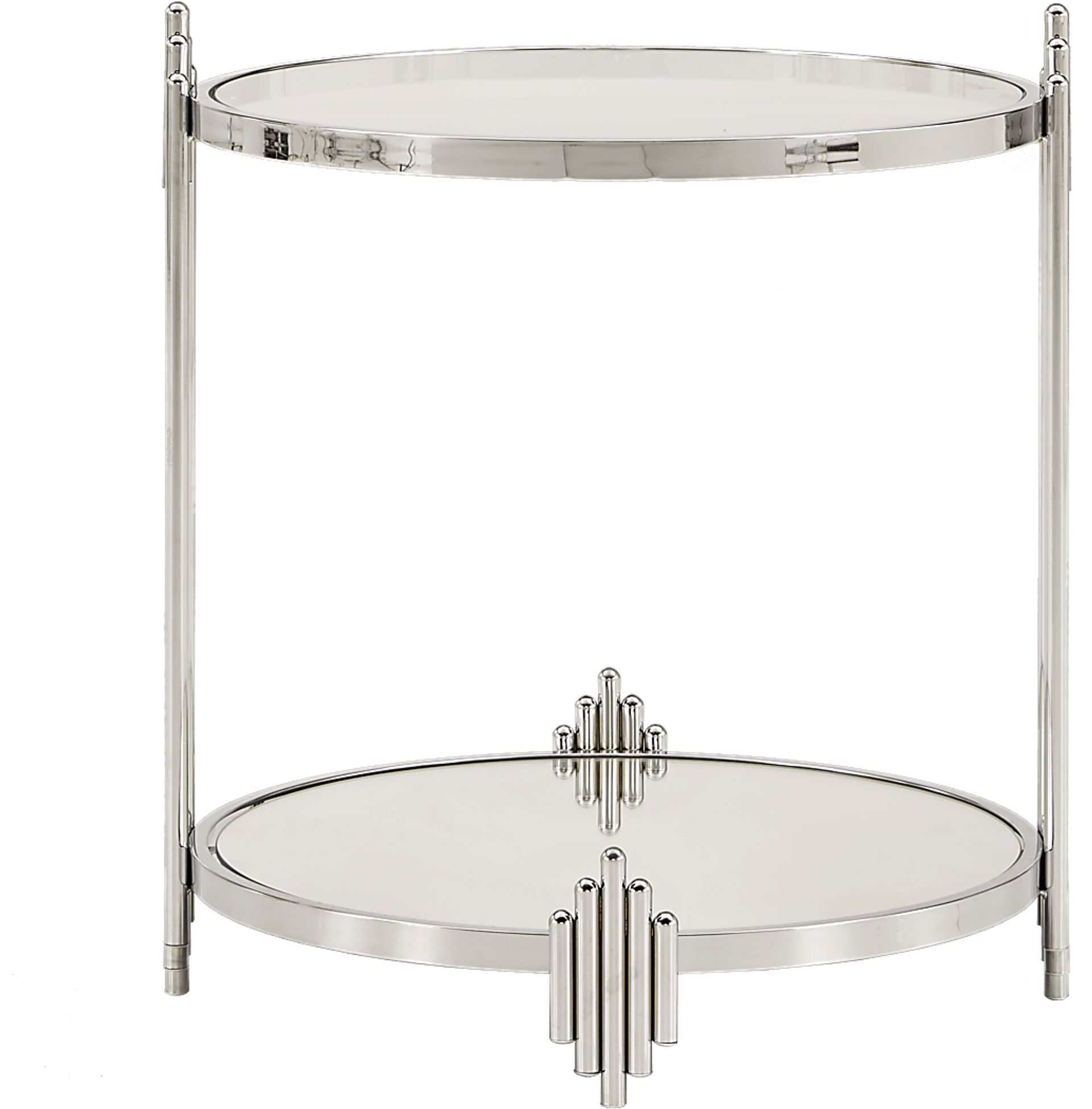 Hariette Chrome Accent Table - Image 2