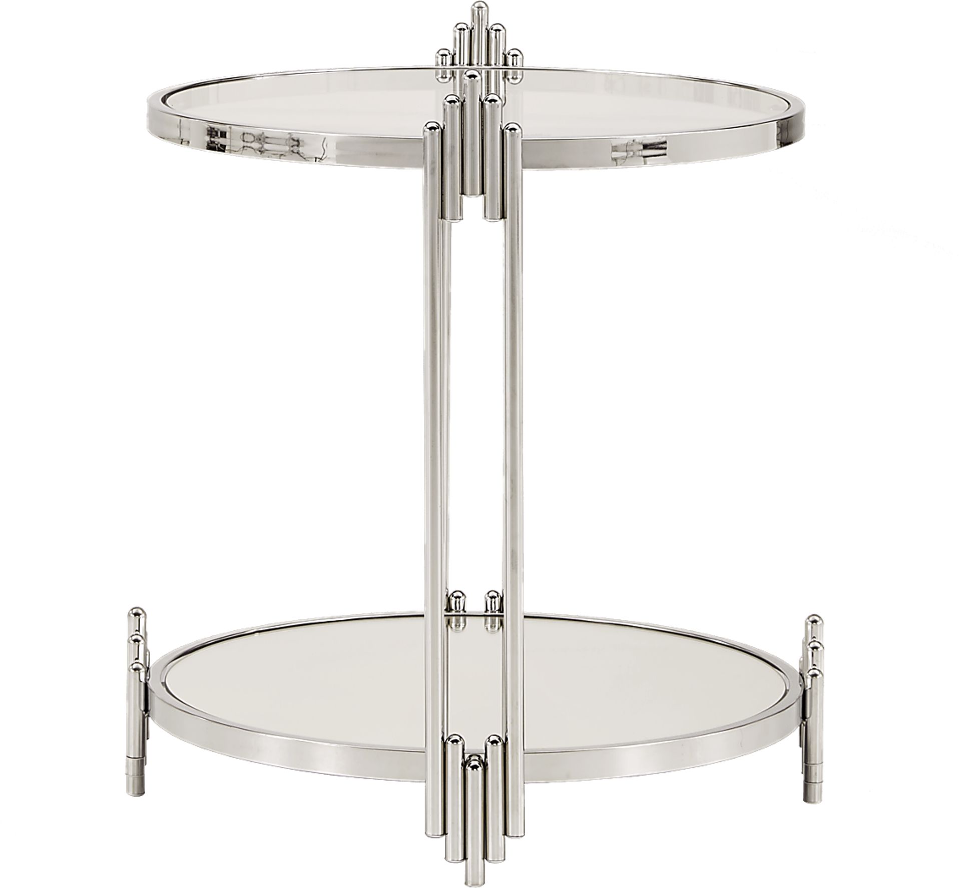 Hariette Chrome Accent Table - Image 3