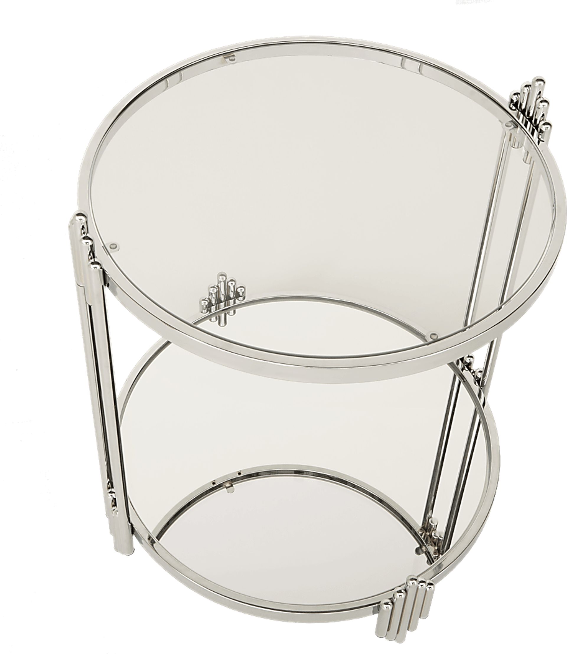 Hariette Chrome Accent Table - Image 4