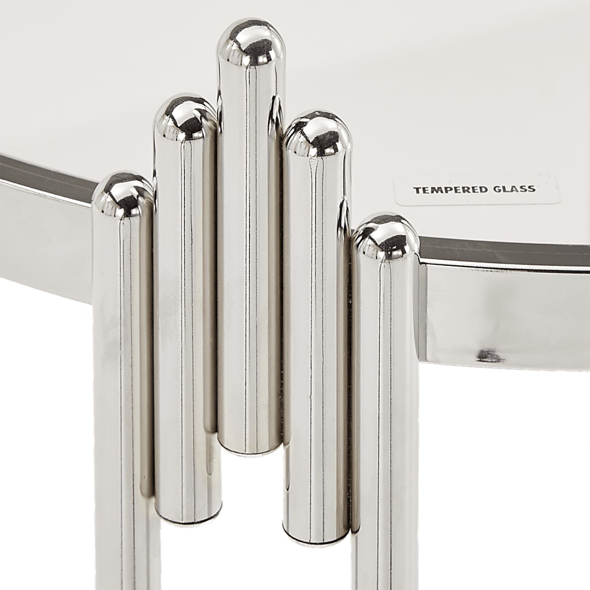 Hariette Chrome Accent Table - Image 5