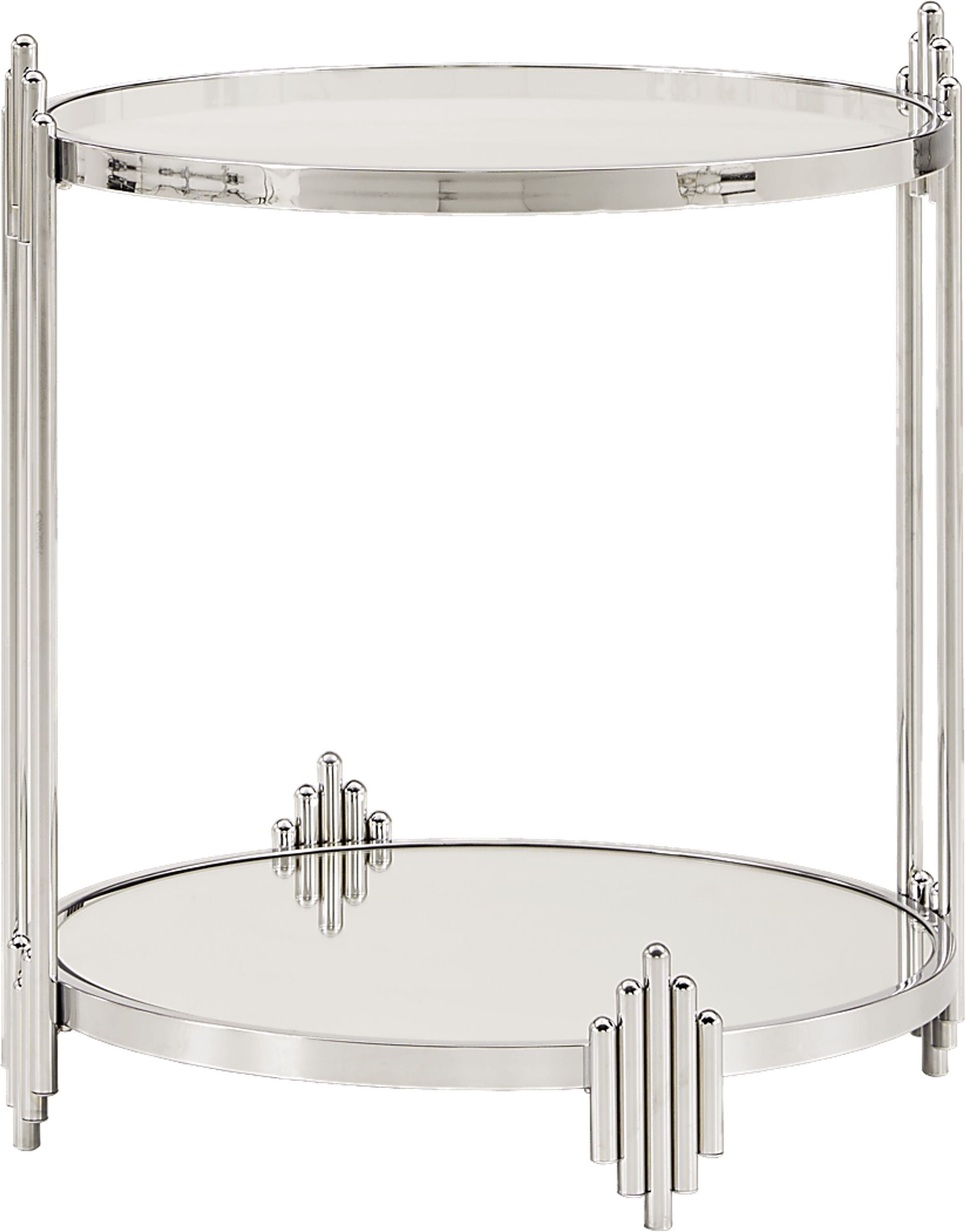 Hariette Chrome Accent Table - Image 1