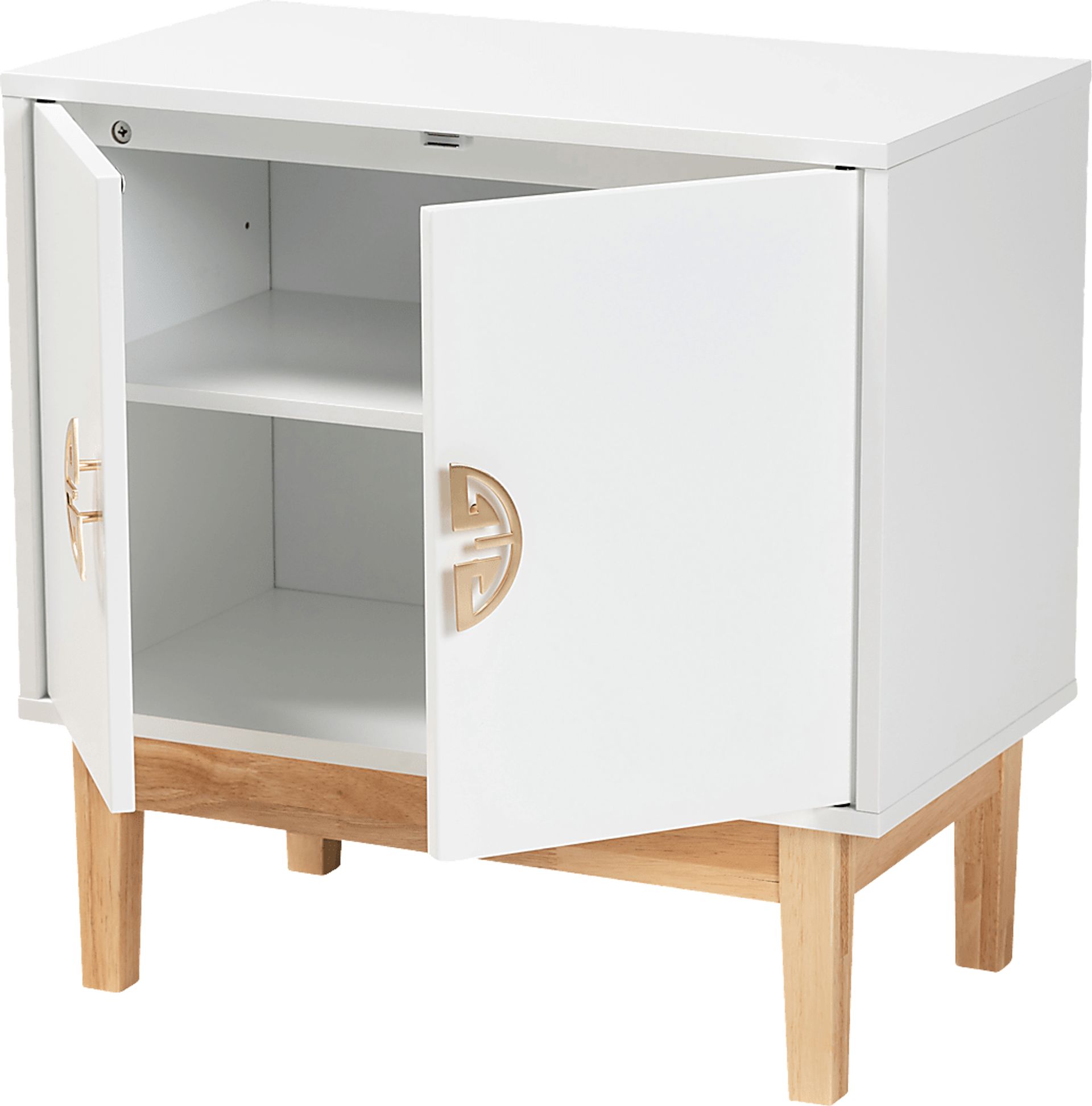 Harill White Accent Cabinet - Image 4