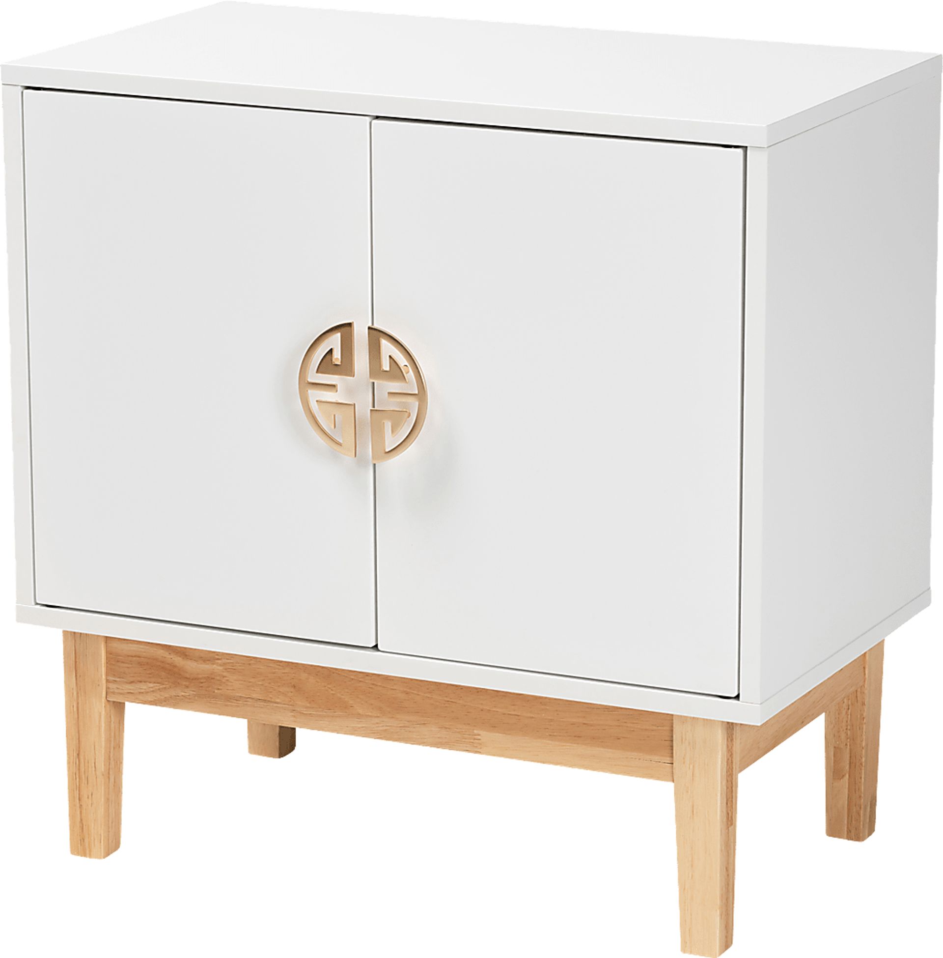 Harill White Accent Cabinet - Image 1