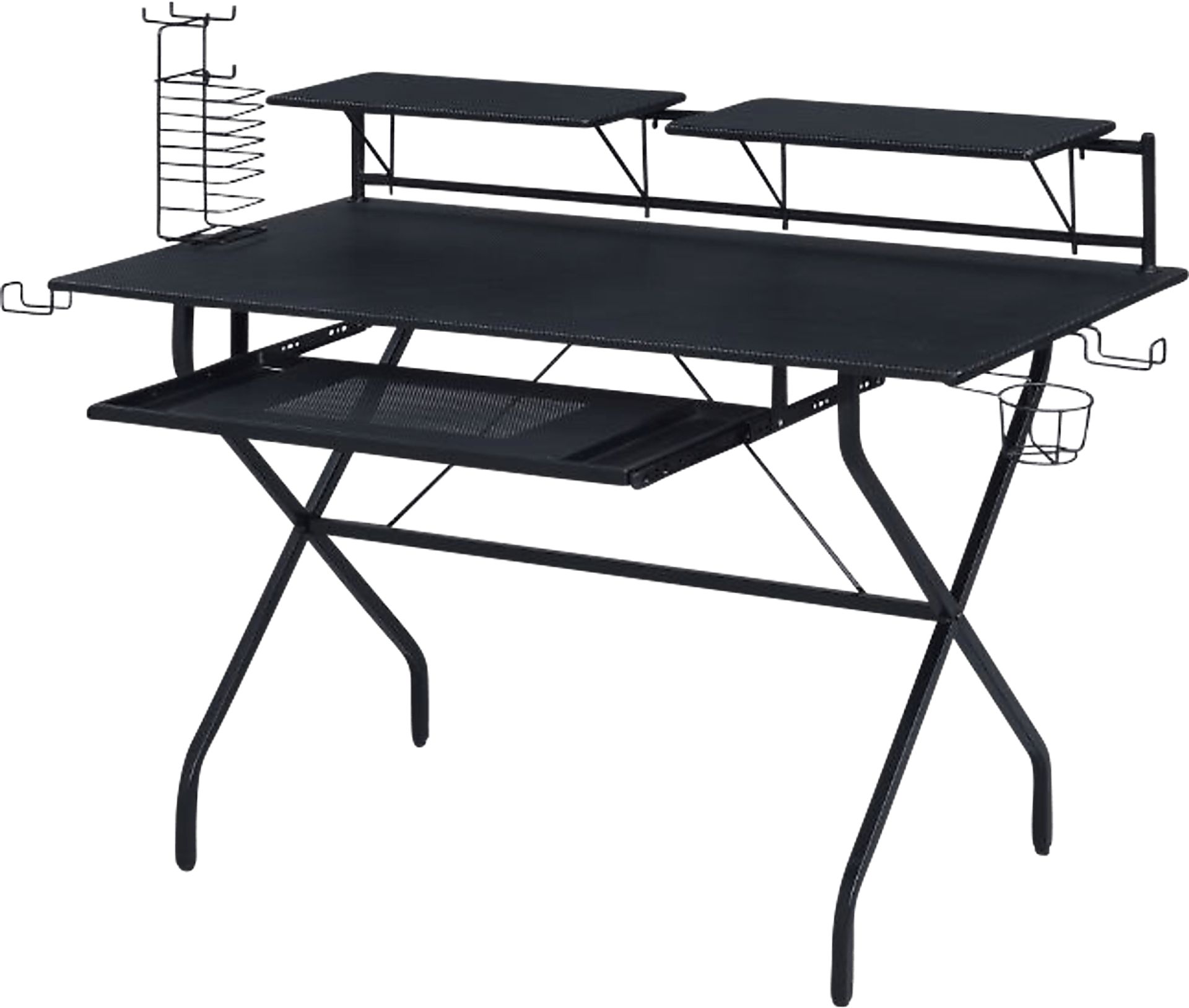 Harimoney Black Computer Desk - Image 4