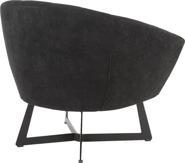 Haririck Black Accent Chair - Thumbnail - Image 2