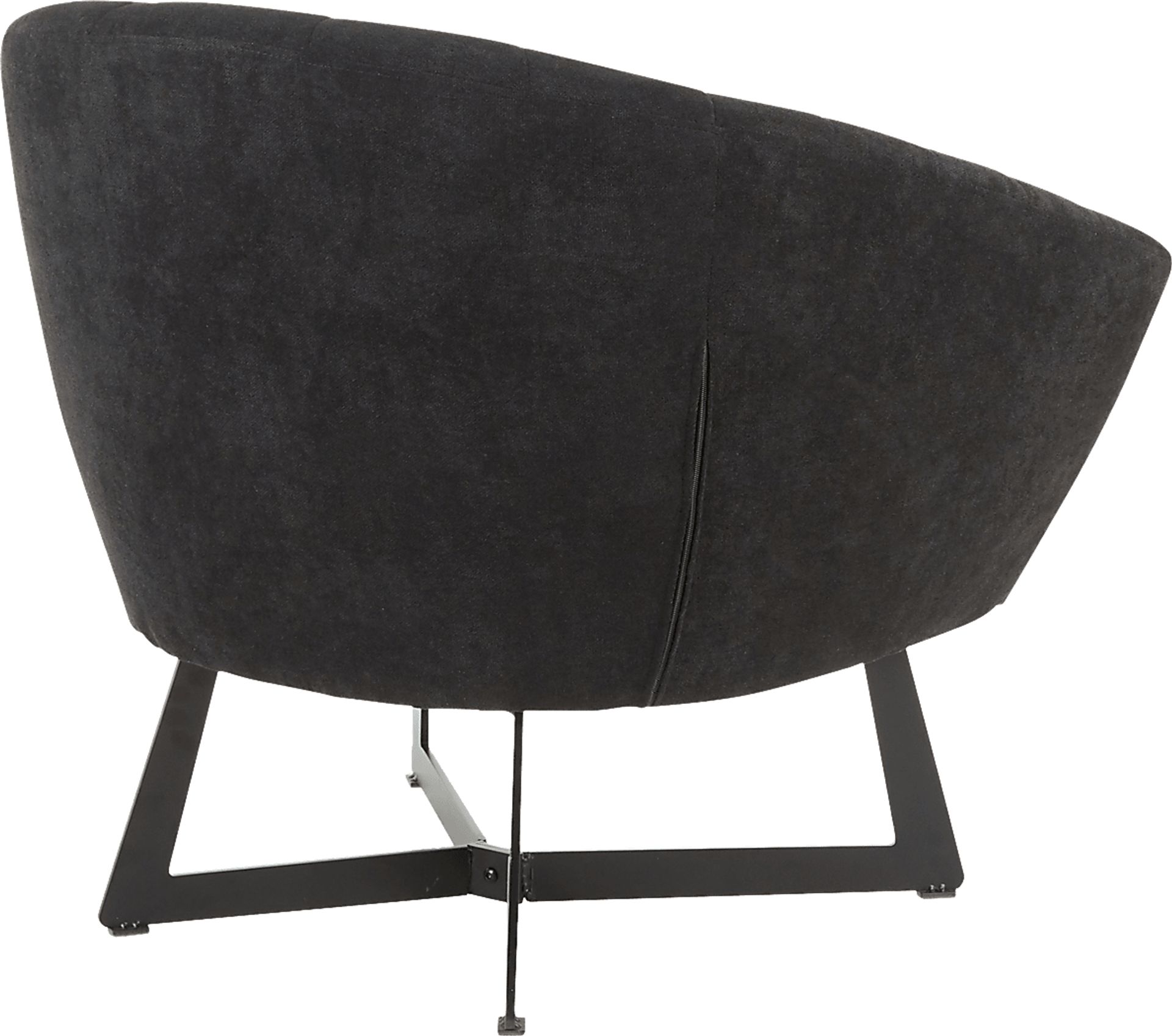 Haririck Black Accent Chair - Image 2