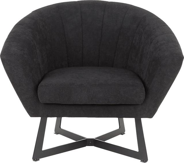 Haririck Black Accent Chair - Thumbnail - Image 5