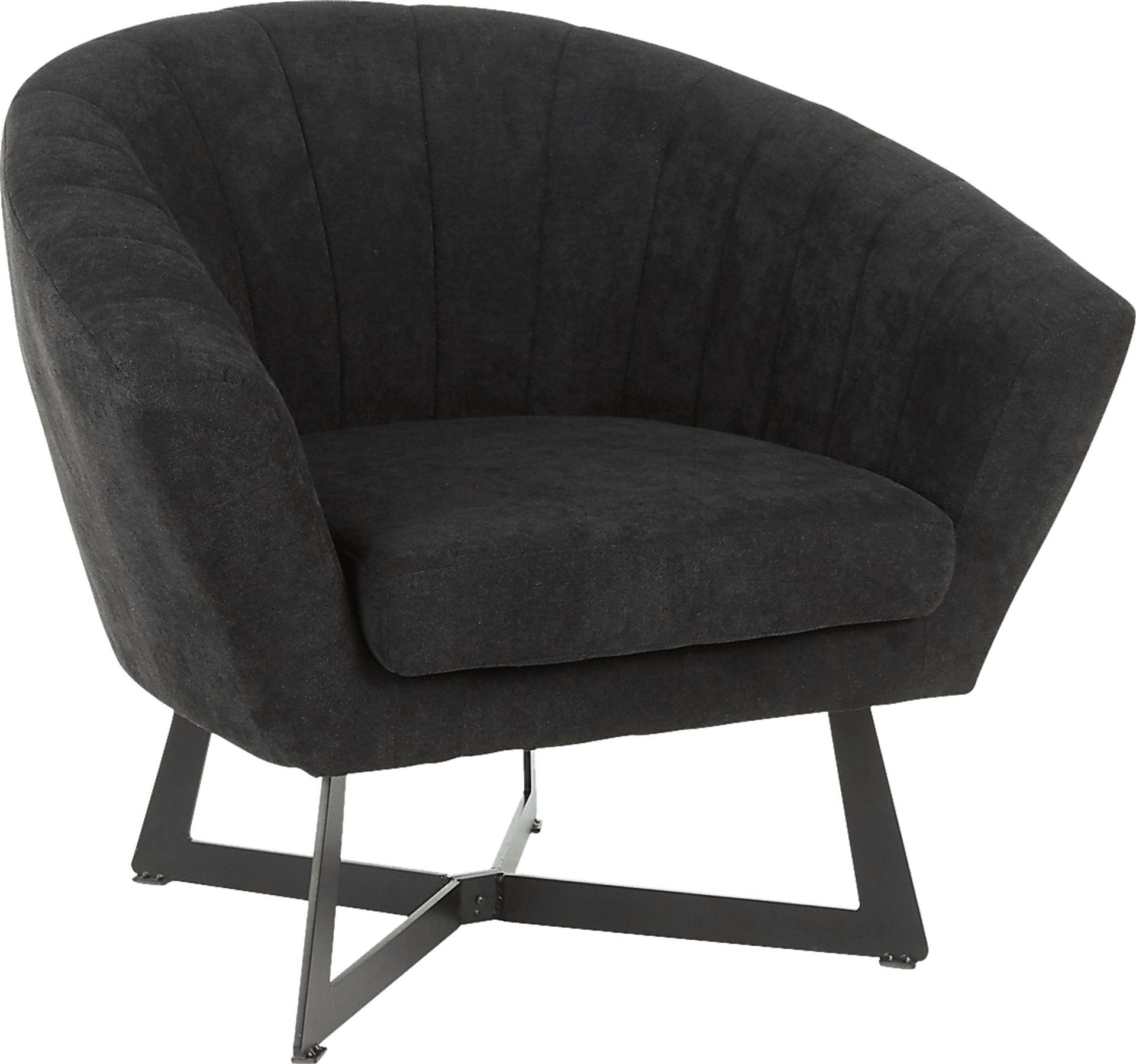 Haririck Black Accent Chair - Image 1