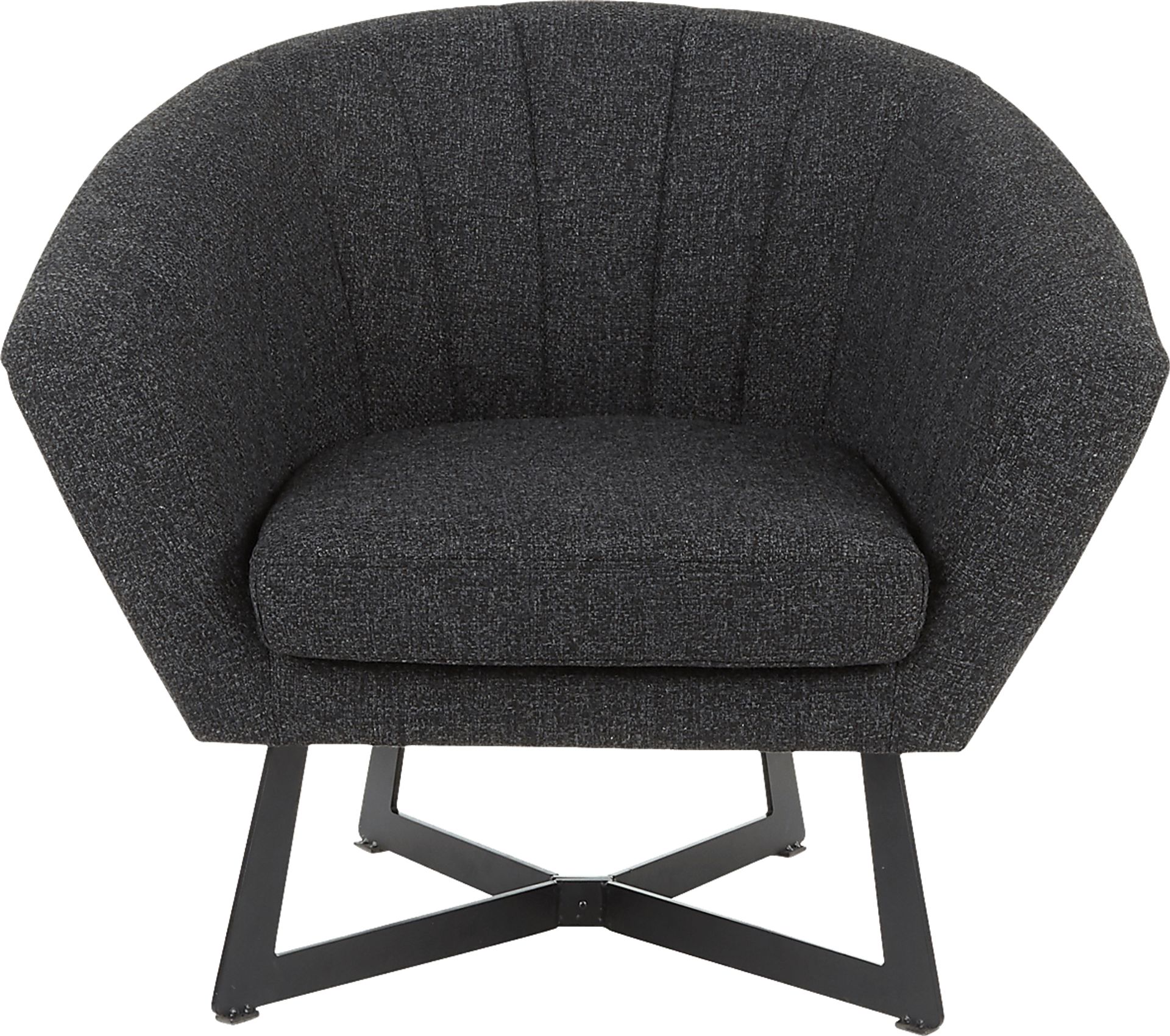 Haririck Charcoal Accent Chair - Image 5