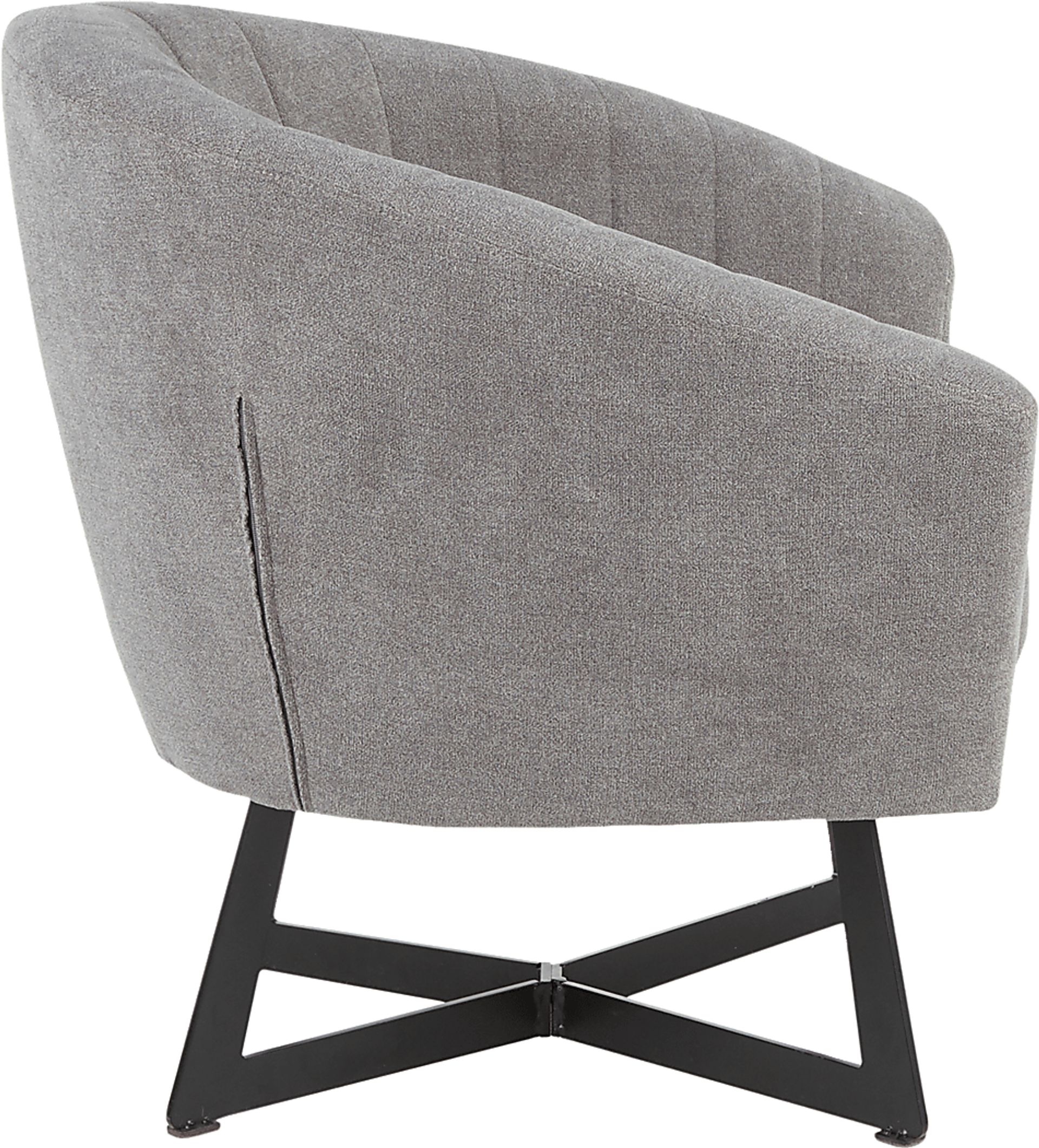 Haririck Gray Accent Chair - Image 3