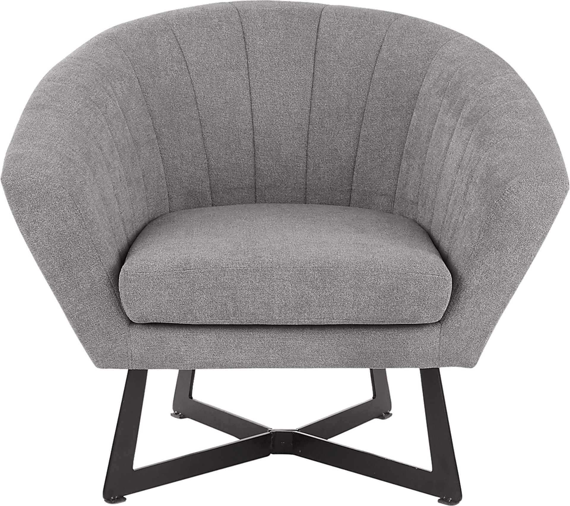 Haririck Gray Accent Chair - Image 5
