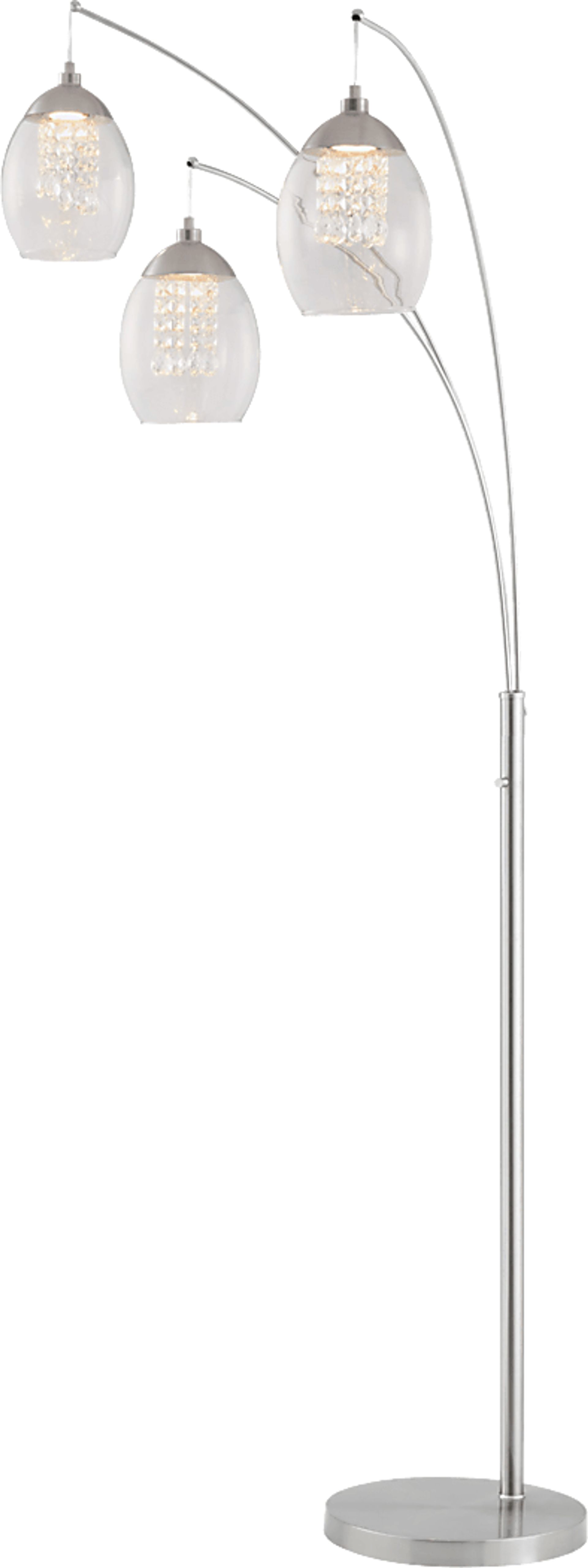 Haris Moor Steel Floor Lamp - Image 1