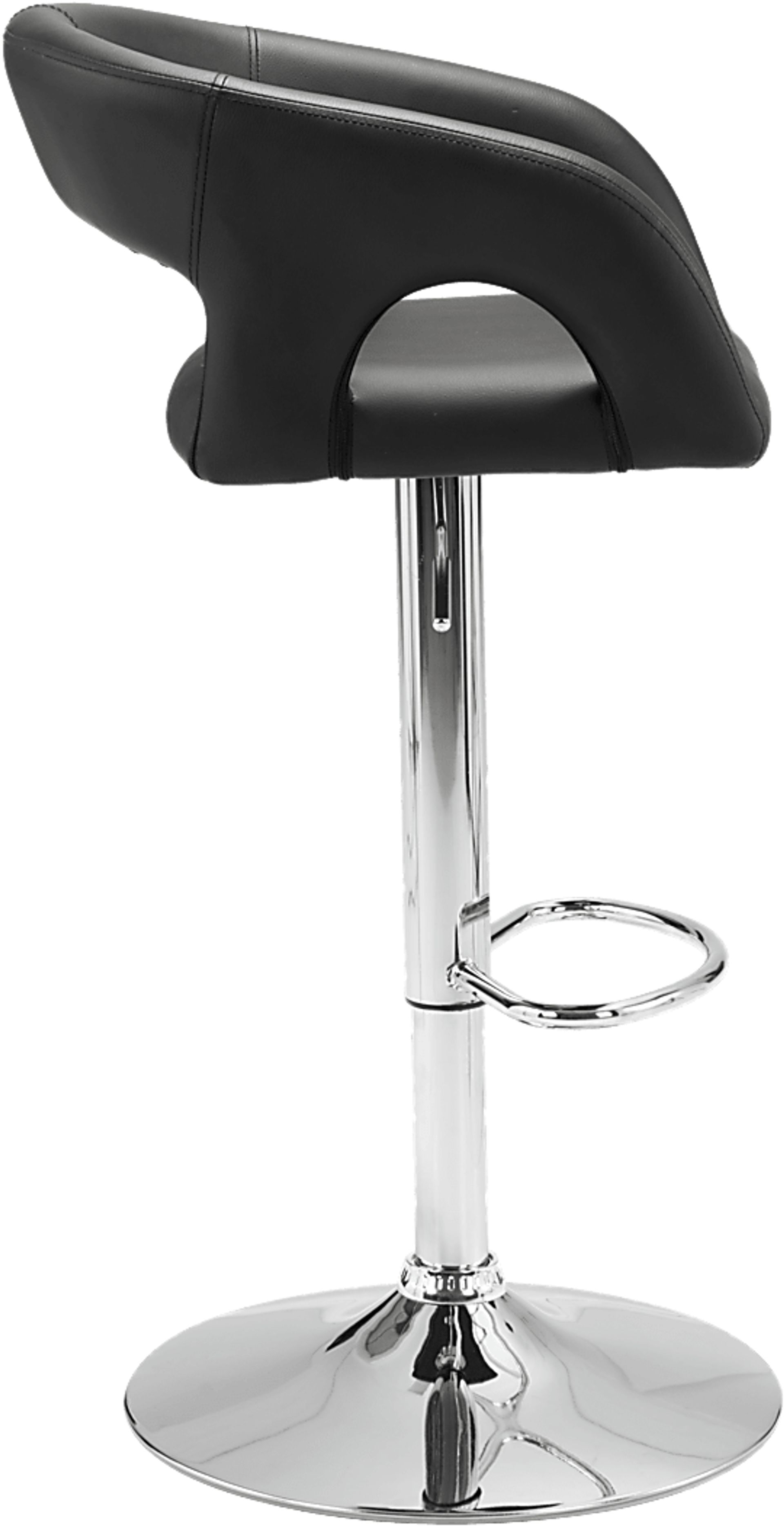 Hark Black Barstool - Image 3