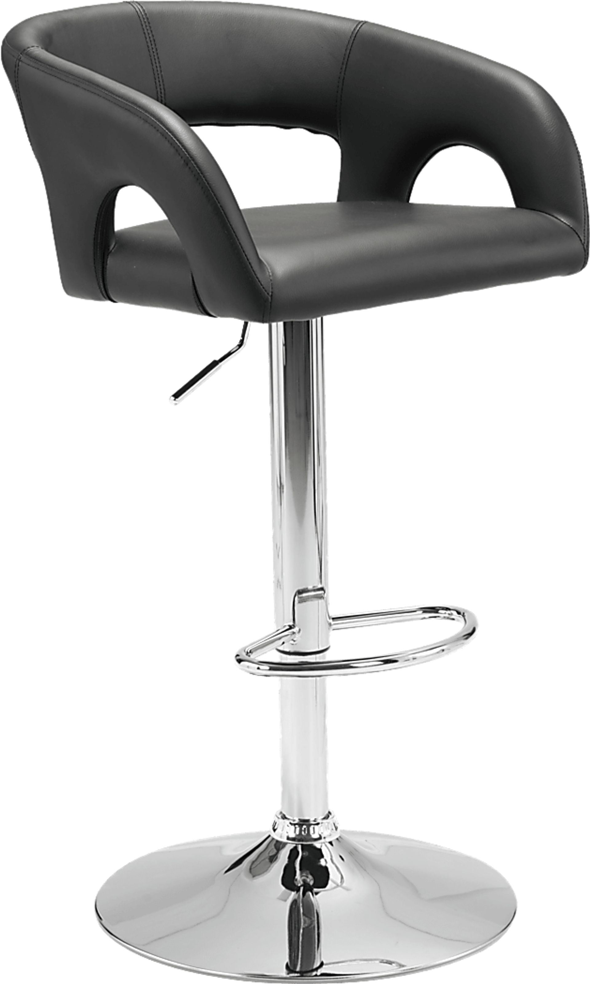 Hark Black Barstool - Image 1