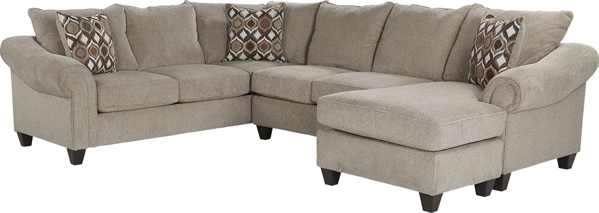 Harker Heights Platinum 2 Pc Left Sectional - Image 1