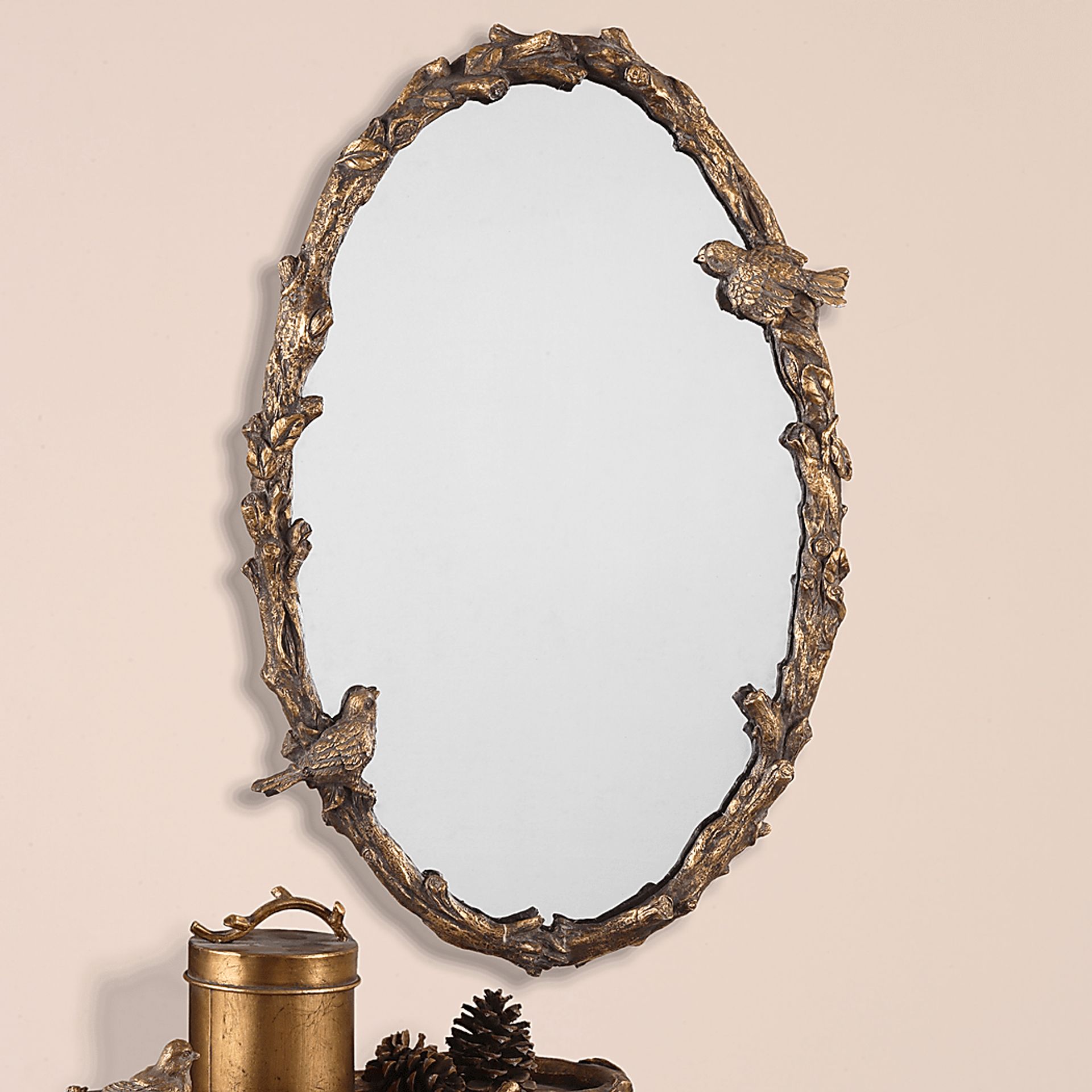 Harla Gold Mirror - Image 2