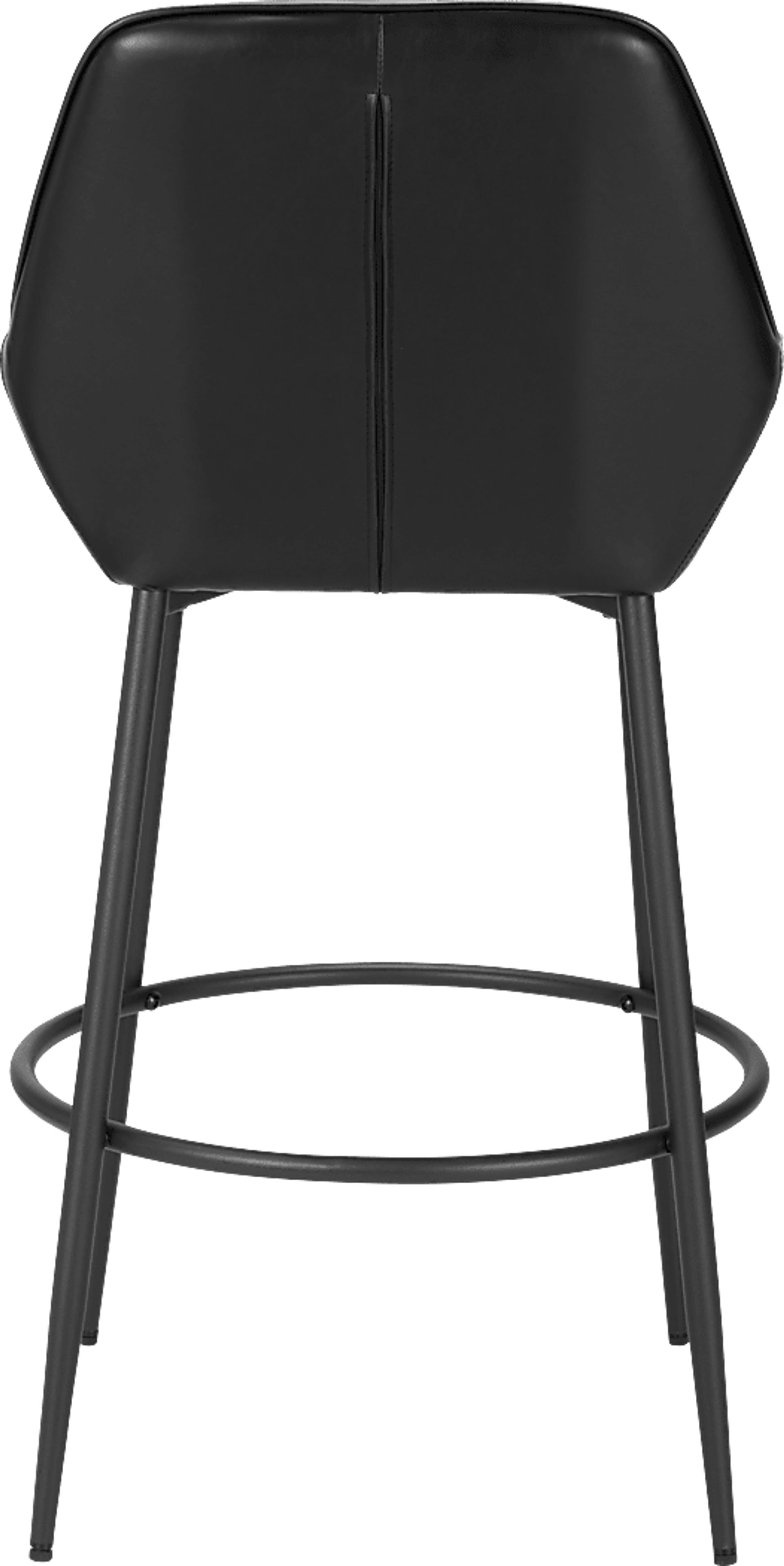 Harlan Black Barstool, Set of 2 - Image 5