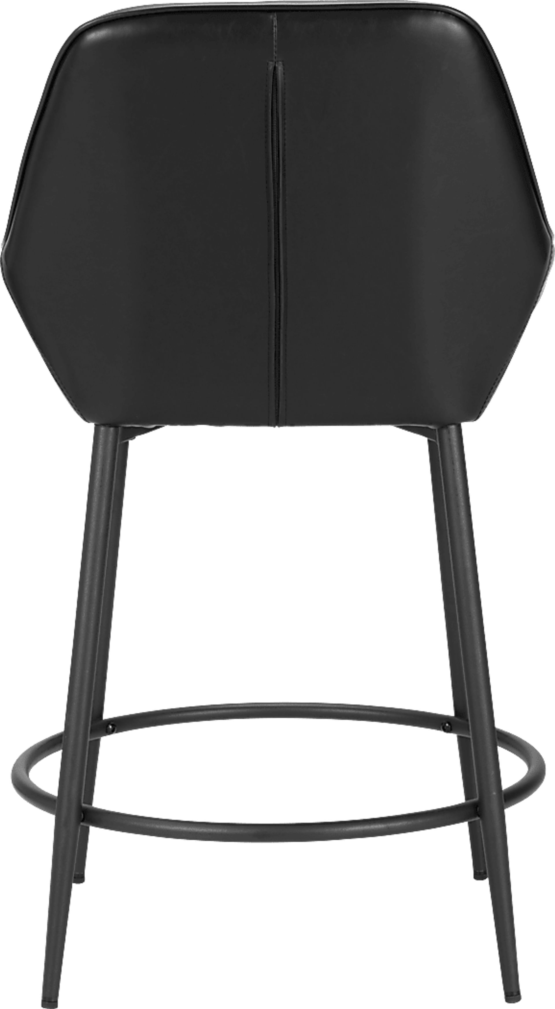 Harlan Black Counter Height Stool, Set of 2 - Image 5