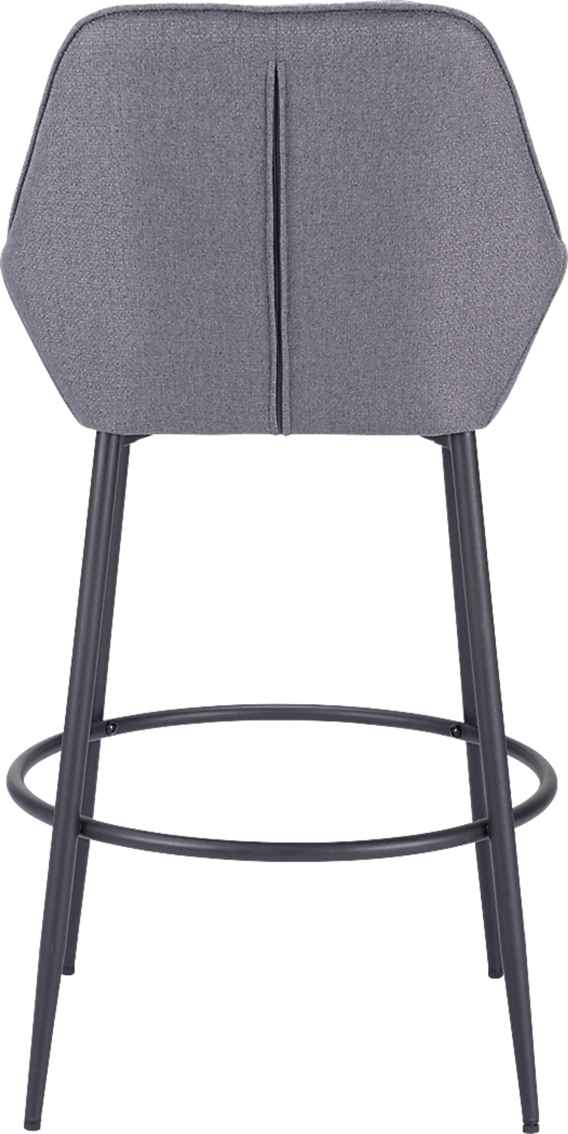 Harlan Gray Barstool, Set of 2 - Image 5