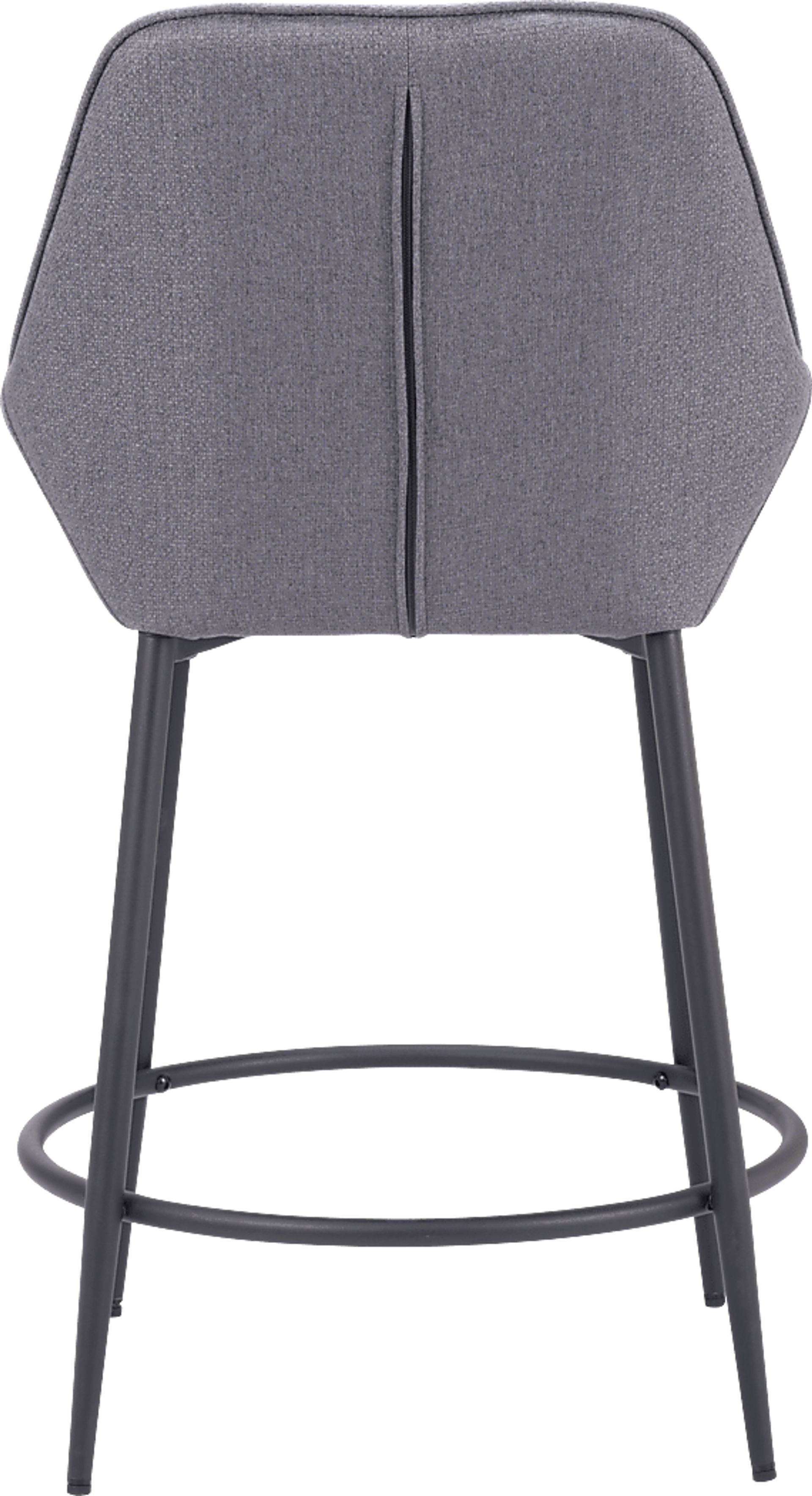 Harlan Gray Counter Height Stool, Set of 2 - Image 5