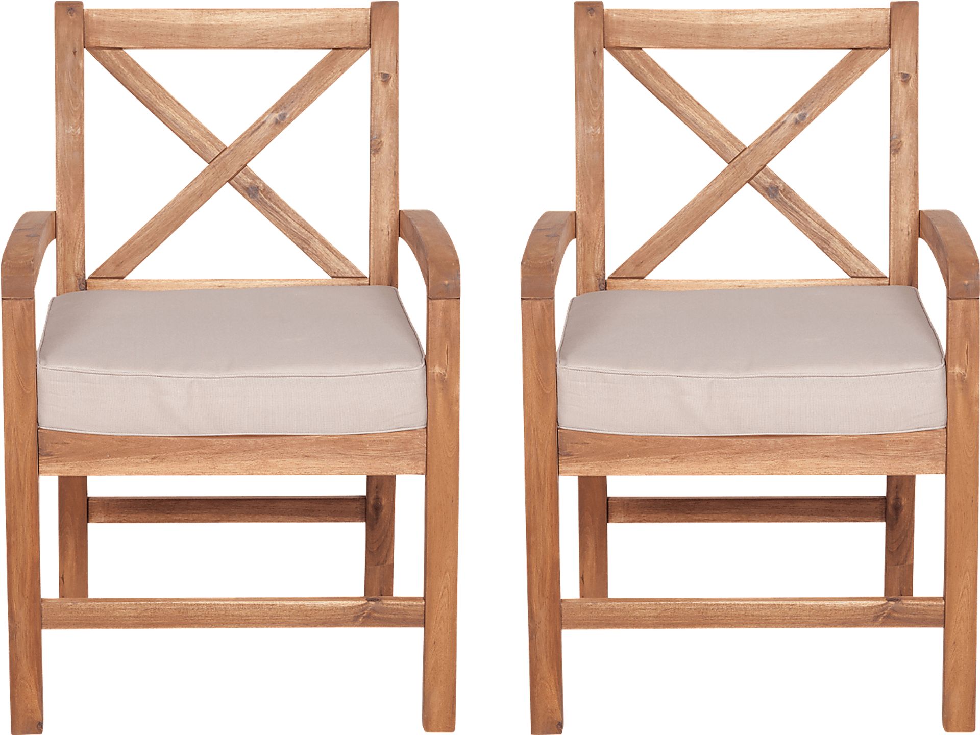 Harlanwood Brown Outdoor Accent Chair, Set of 2 - Image 2