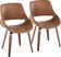 Harless Camel Side Chair, Set of 2
