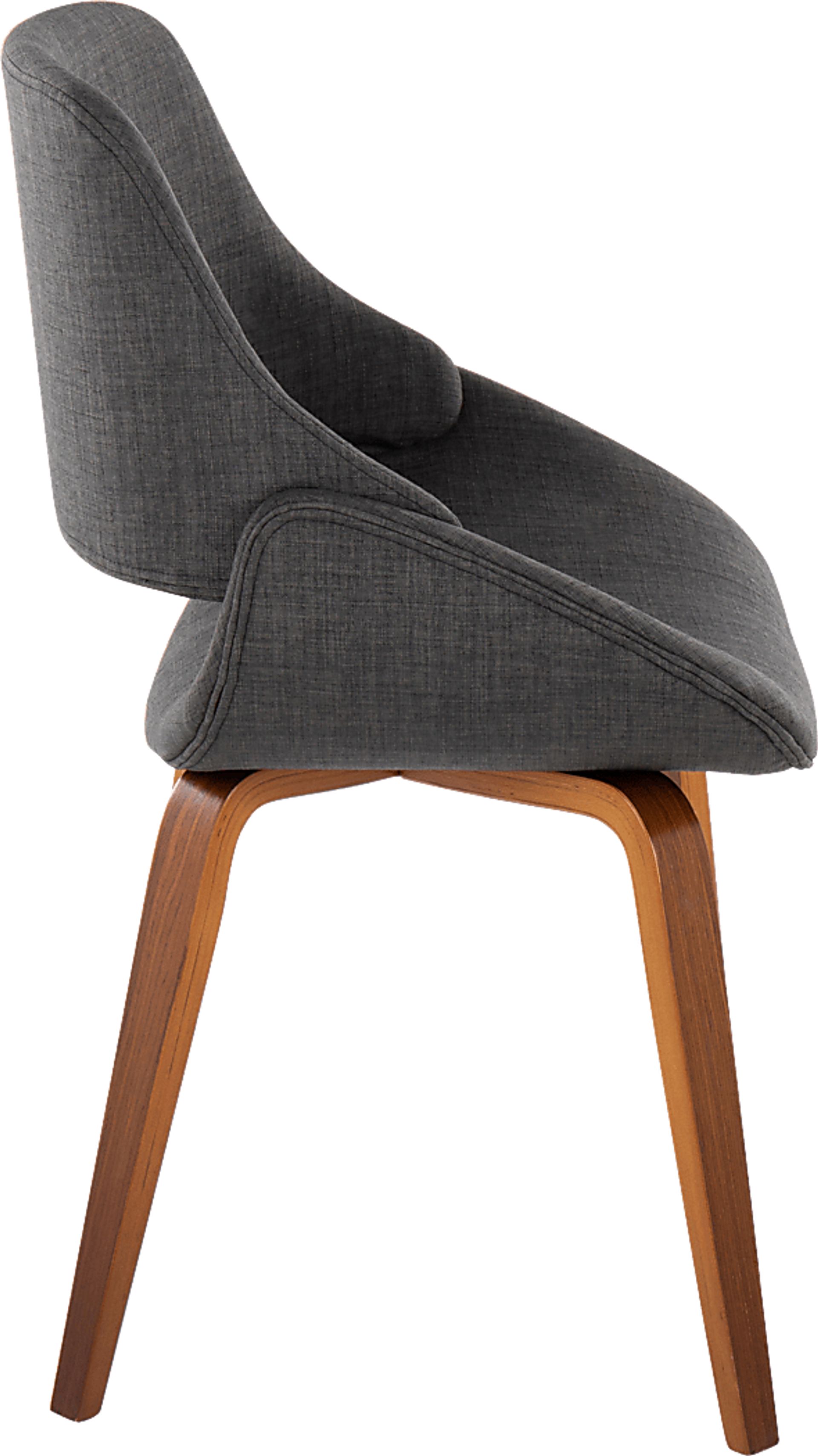 Harless Charcoal Side Chair, Set of 2 - Image 4